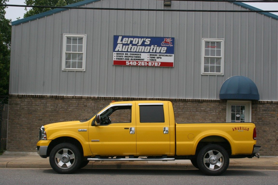 Leroy's Automotive building on Beech Avenue