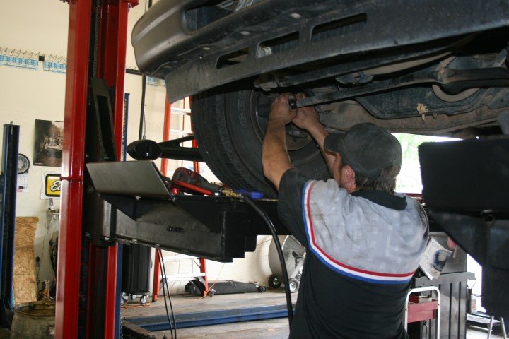 Work on the lift